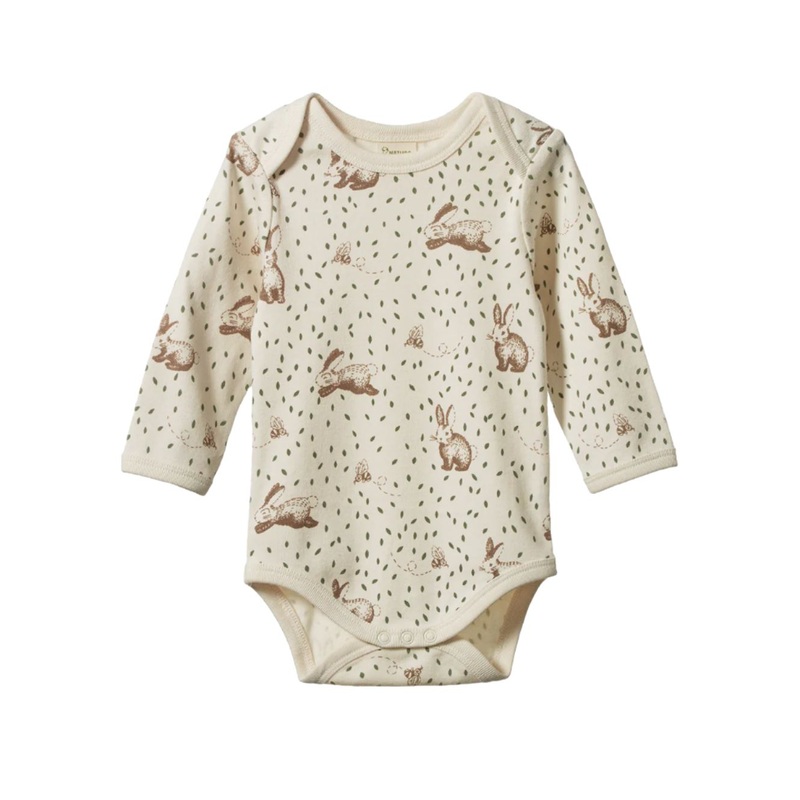 Nature Baby – Long Sleeve Bodysuit | Rabbitty