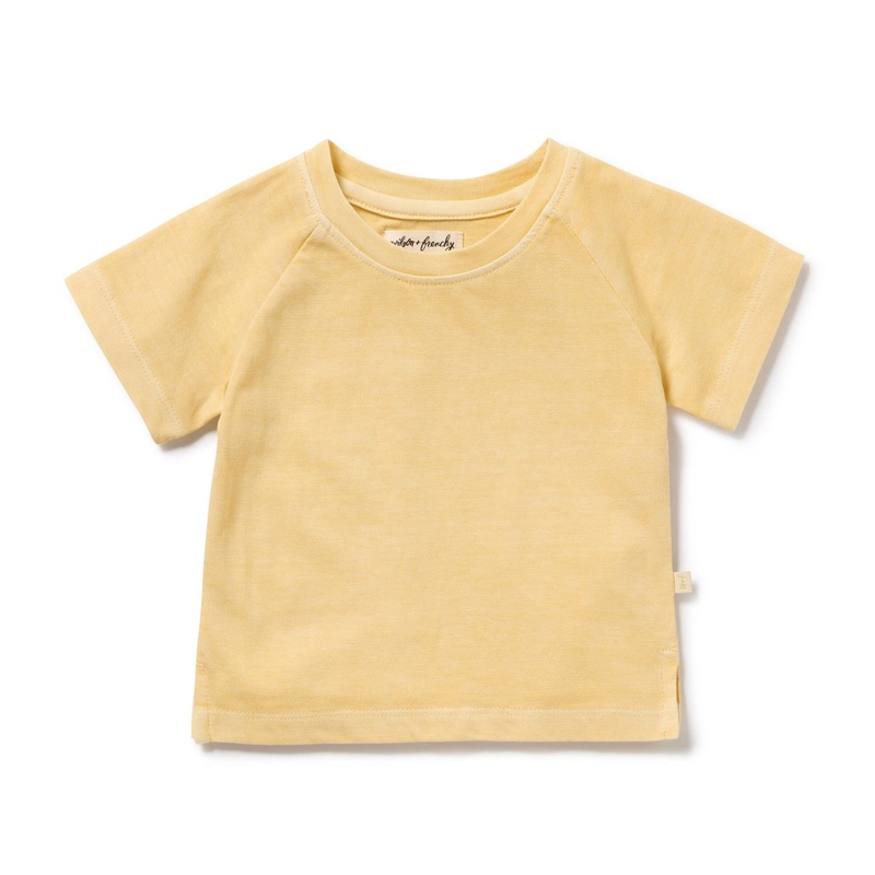 Wilson & Frenchy – Organic Dyed Tee | Lemon