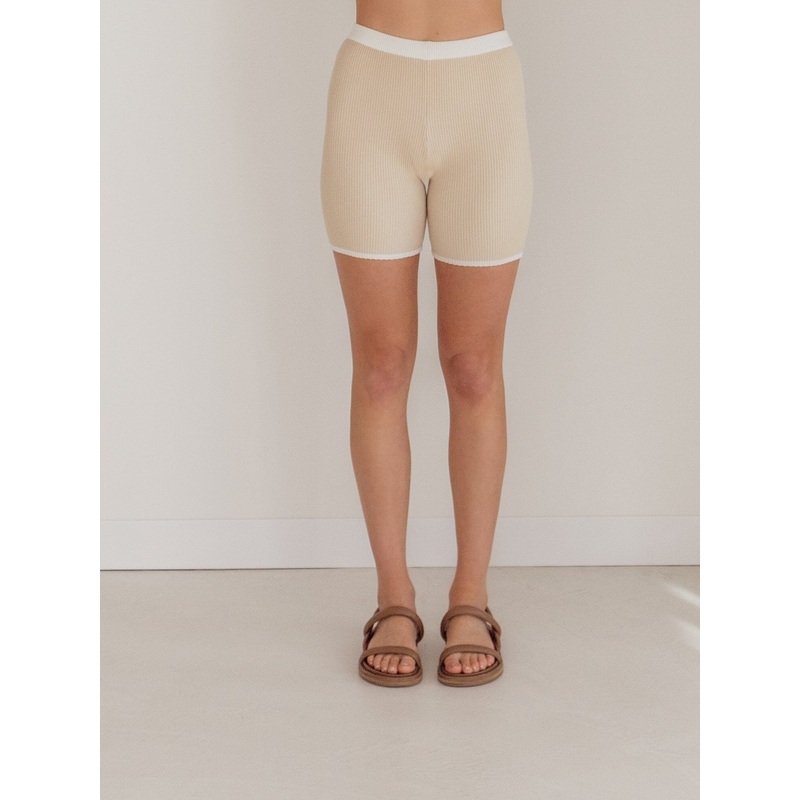 Ziggy Lou – Women’s Bike Shorts | Latte