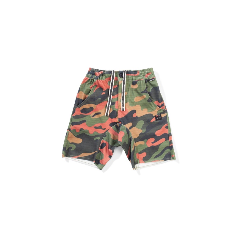 Munster Kids – Side Flames Short | Camo