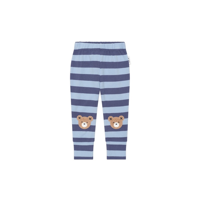 Huxbaby – Furry Hux Bear Blue Stripe Legging – HB6062W25