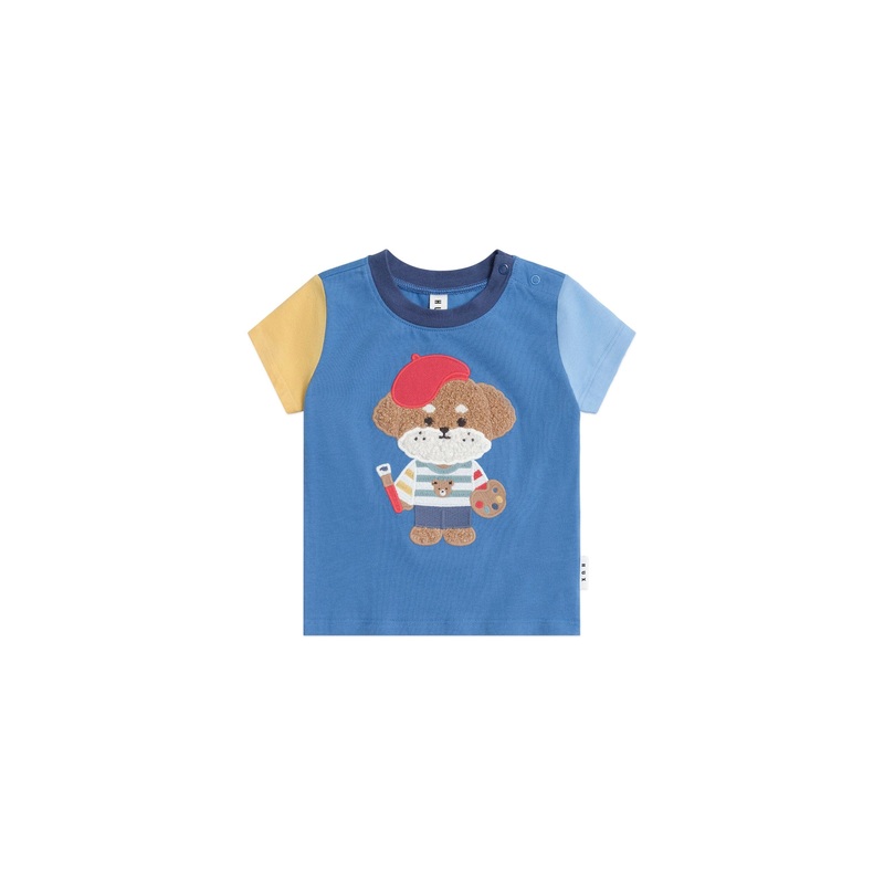Huxbaby – Parisian Painter Pup Tee – HB2267S25