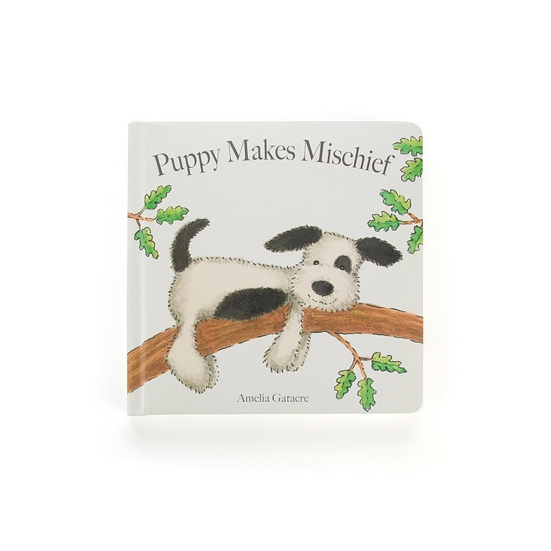 Jellycat – Book | Puppy Makes Mischief