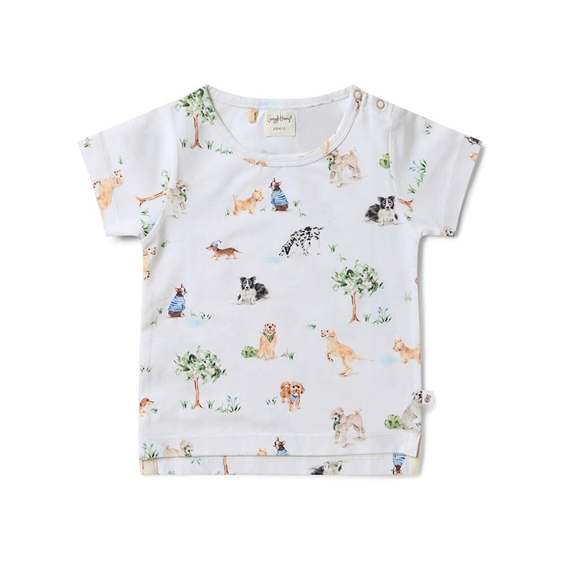 Snuggle Hunny – Organic T-Shirt | Dog Park