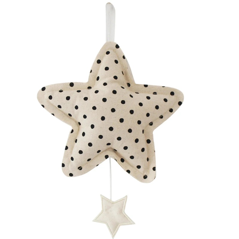 Alimrose – Star Musical Black Linen Spot