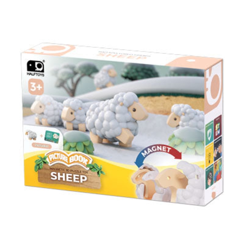 Halftoys Picture book – Sheep