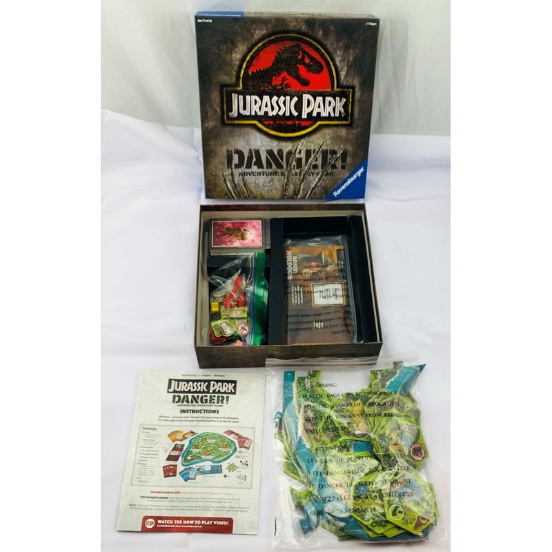 Jurassic Park: Danger! Game – 2018 – Ravensburger – Great Condition
