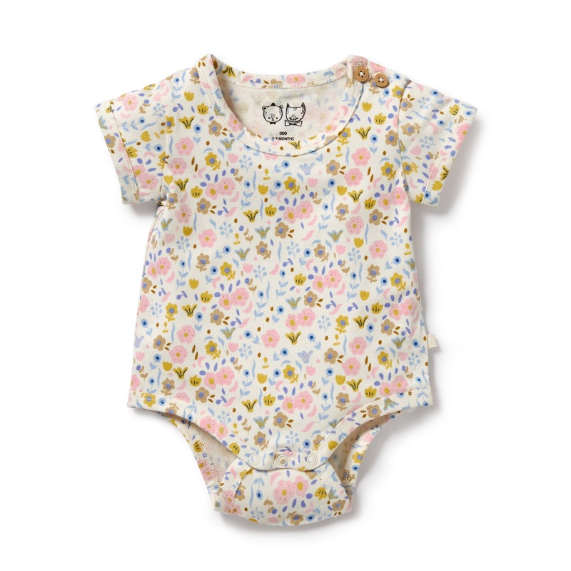 Wilson & Frenchy – Organic Bodysuit Ava Floral