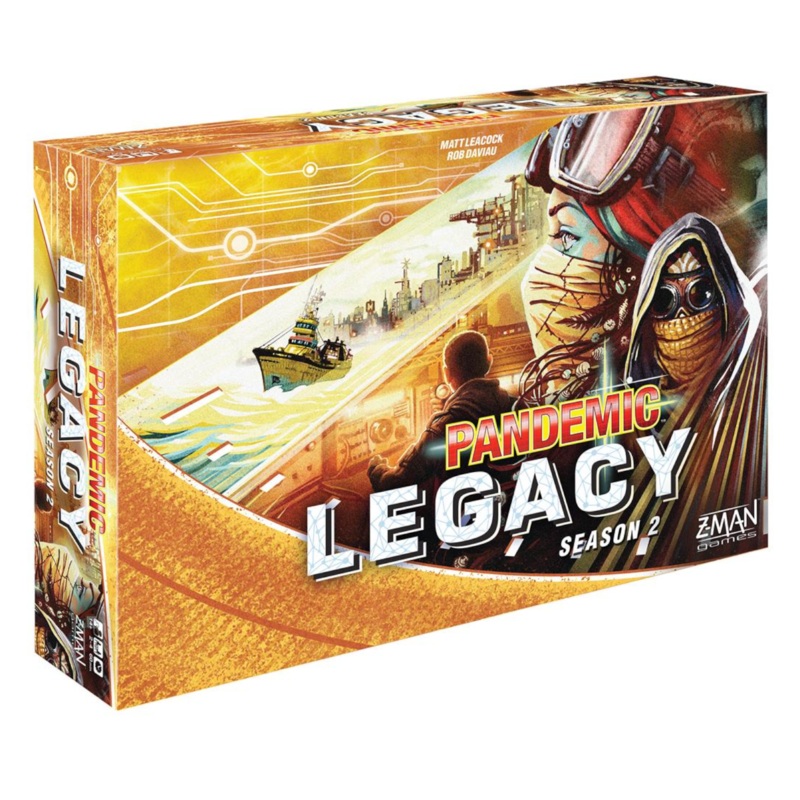 Asmodee – ZM7173 | Pandemic Legacy – Season 2 Yellow