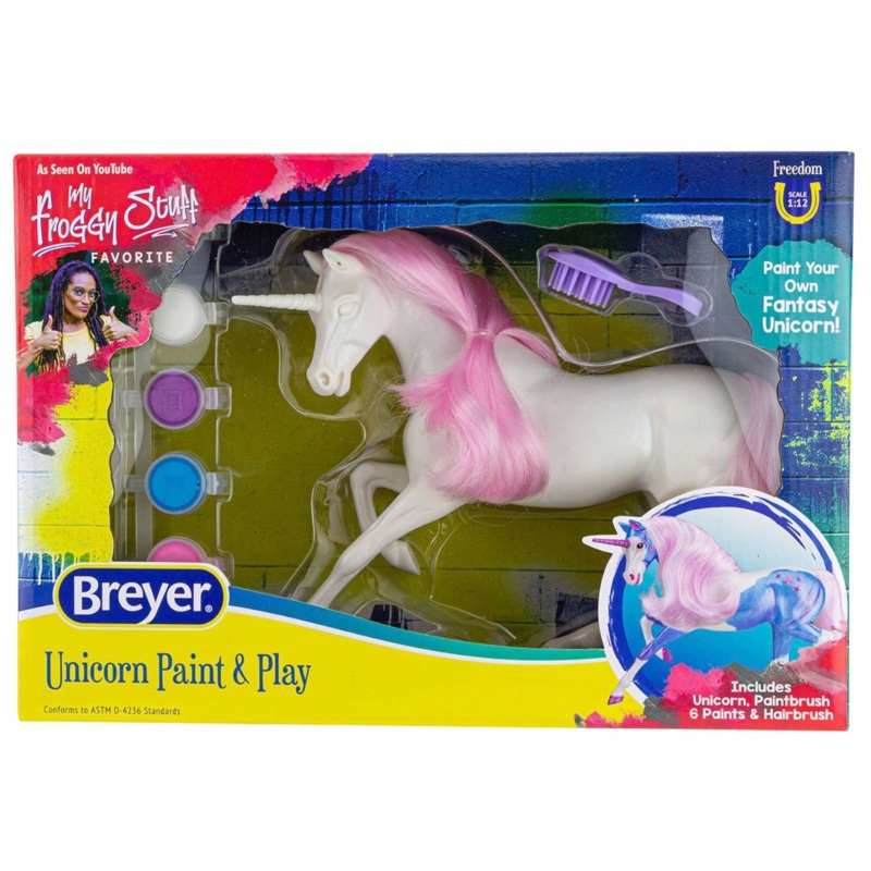 Breyer – 4236 | Freedom: Unicorn Paint & Play