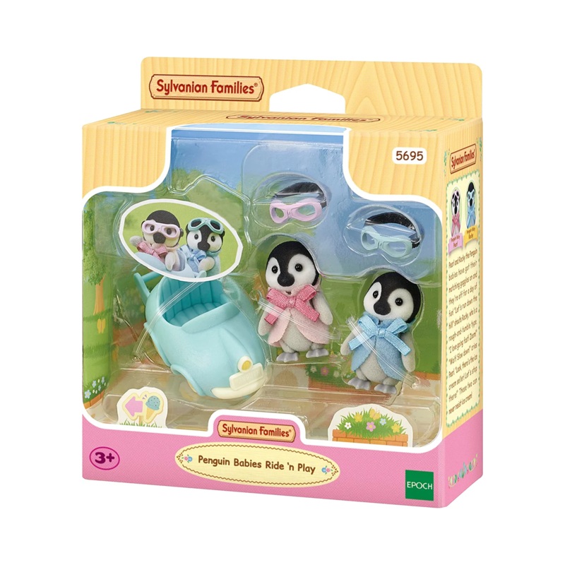 Calico Critters – CC2063 | Penguin Babies Ride ‘n Play