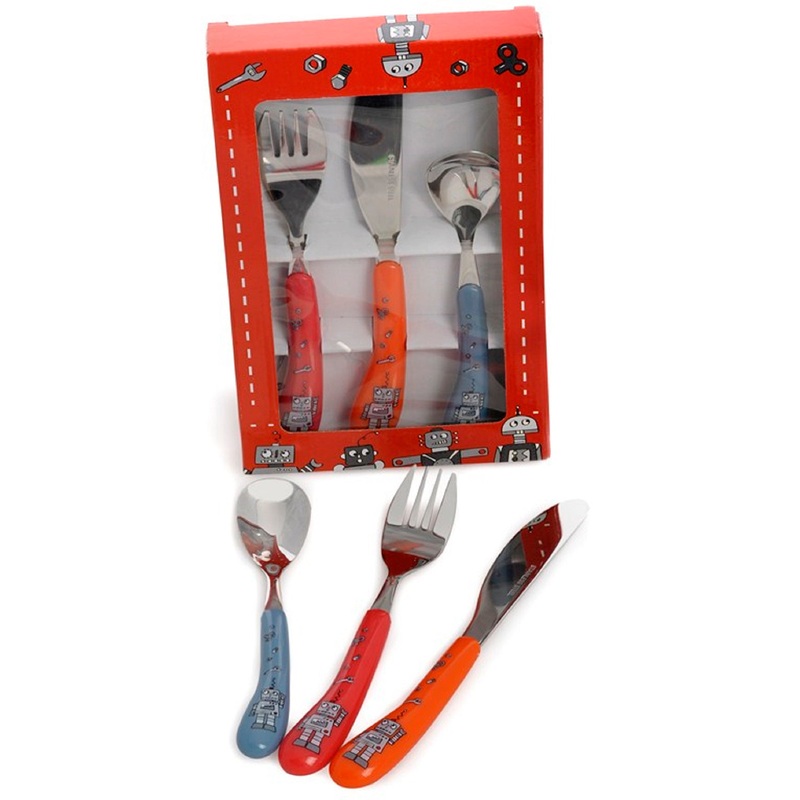 Children’s Robot Cutlery Set