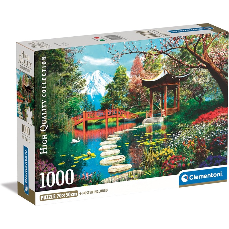Clementoni 1000 Piece Jigsaw Fuji Garden