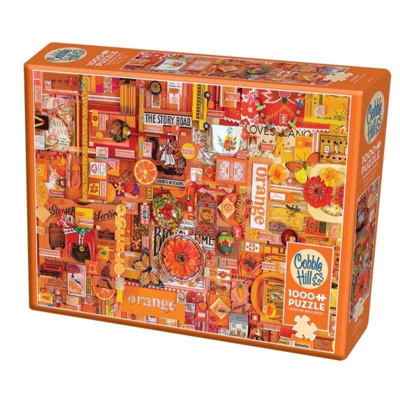 Cobble Hill – 80147 | Orange – 1000 Piece Puzzle