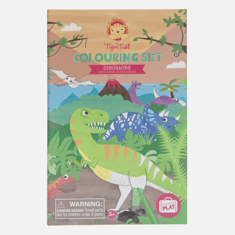 Colouring Set – Dinosaurs