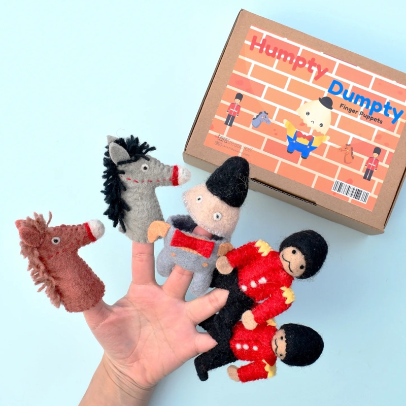 Finger Puppet Set – Humpty Dumpty