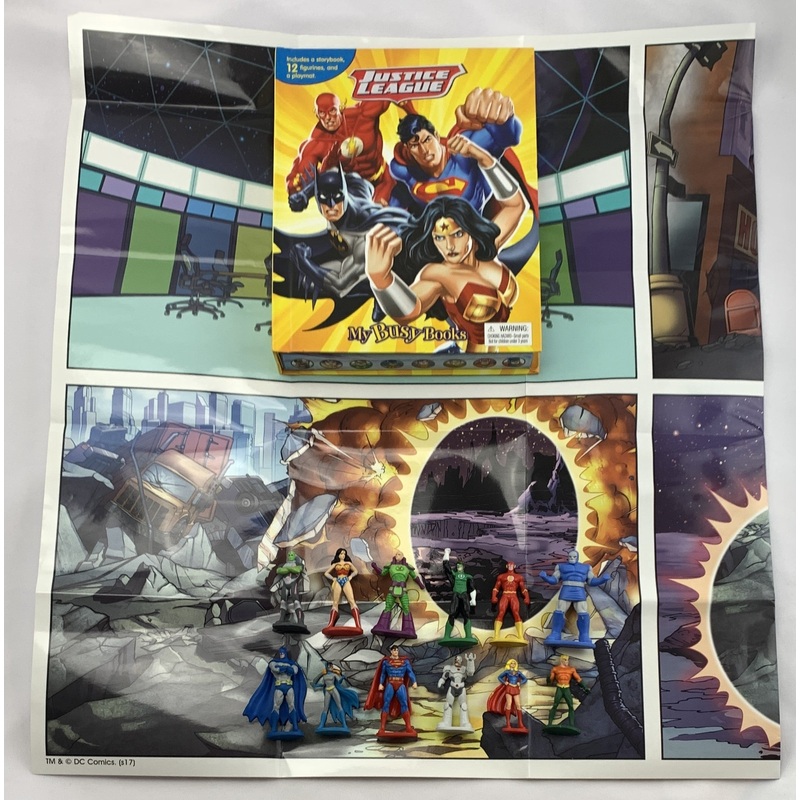 Justice League My Busy Books – 2017 – Great Condition