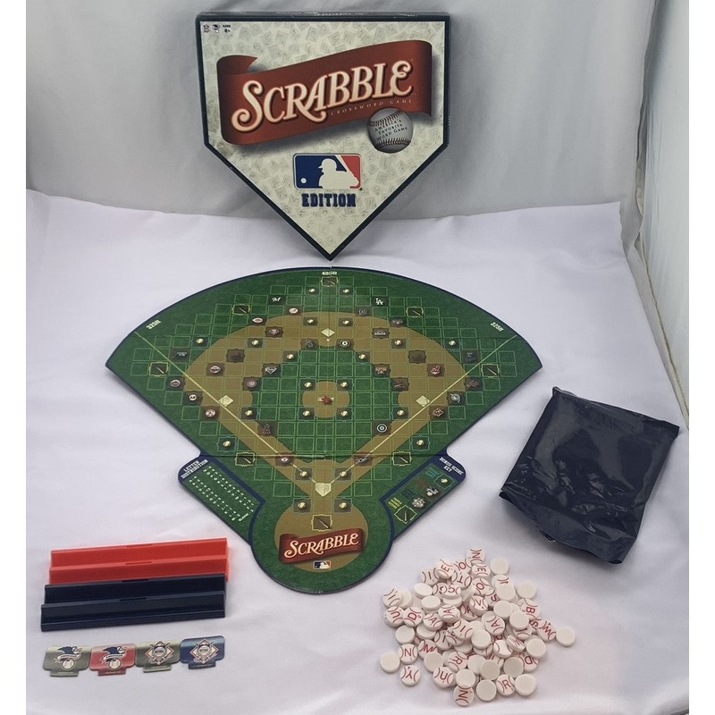 MLB Scrabble Game – 2007 – Milton Bradley – Great Condition