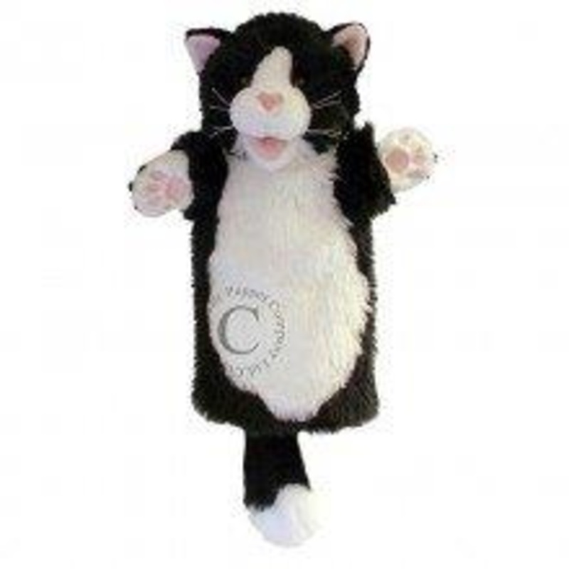 Puppet Cat (Black & White) – Long Sleeve