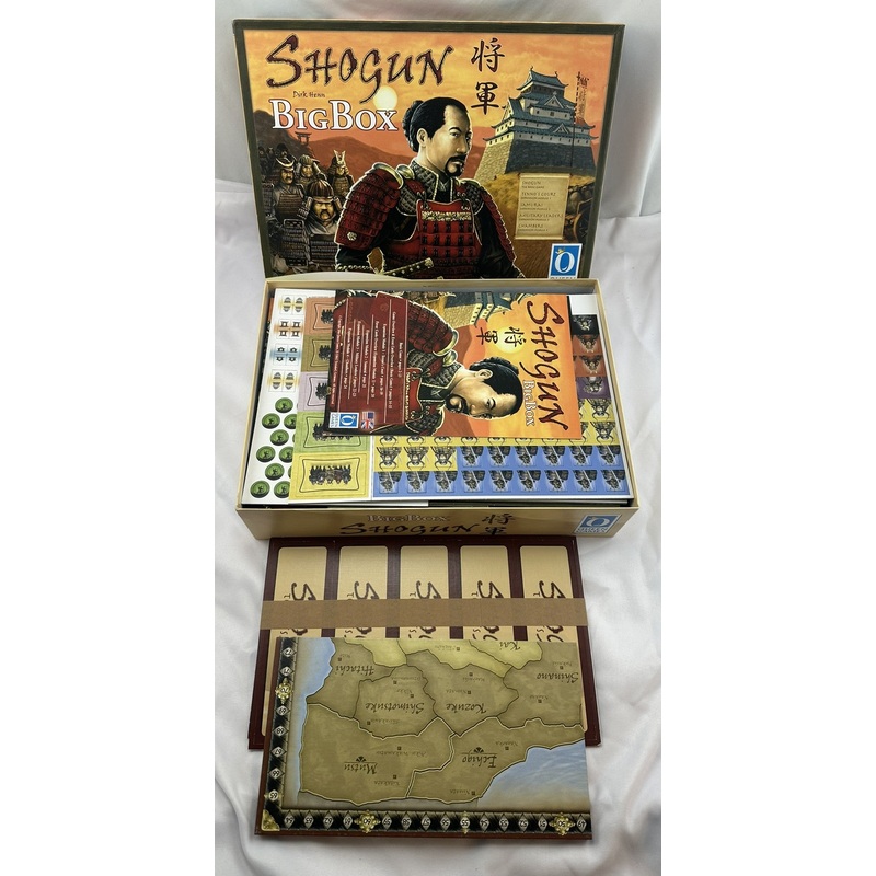Shogun Big Box Game – 2015 – Queen Games – New Old Stock