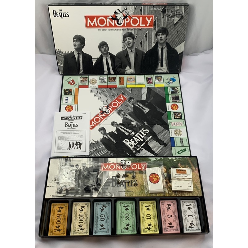 The Beatles Collectors Monopoly – 2009 – USAopoly – Great Condition