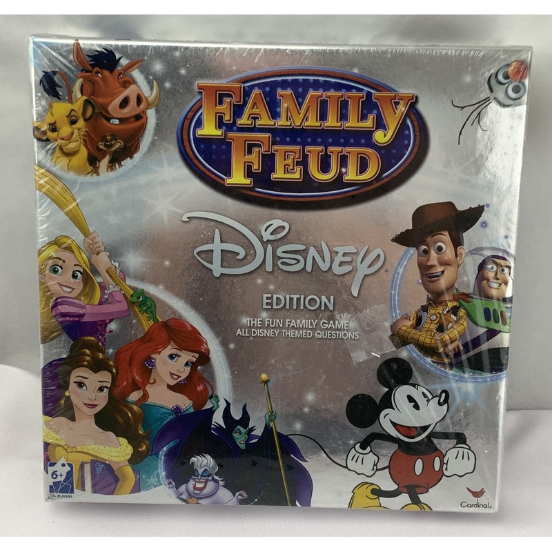 Disney Family Feud Game – 2016 – Cardinal – New/Sealed