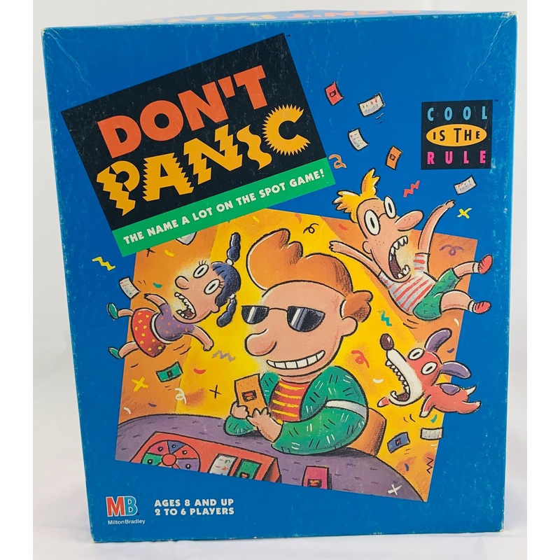 Don’t Panic Game Game – 1990 – Milton Bradley – Great Condition