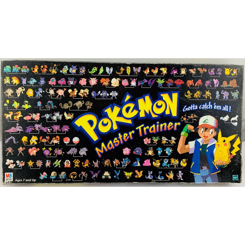 Pokmon Master Trainer Game – 1999 – Milton Bradley – Great Condition