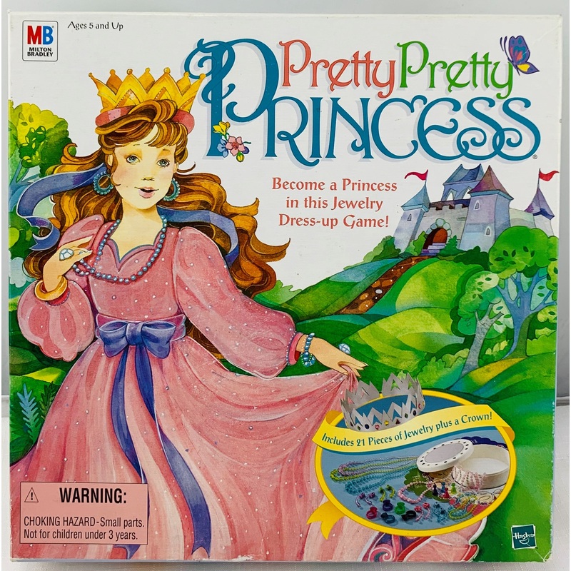 Pretty Pretty Princess Game – 1999 – Milton Bradley – Great Condition