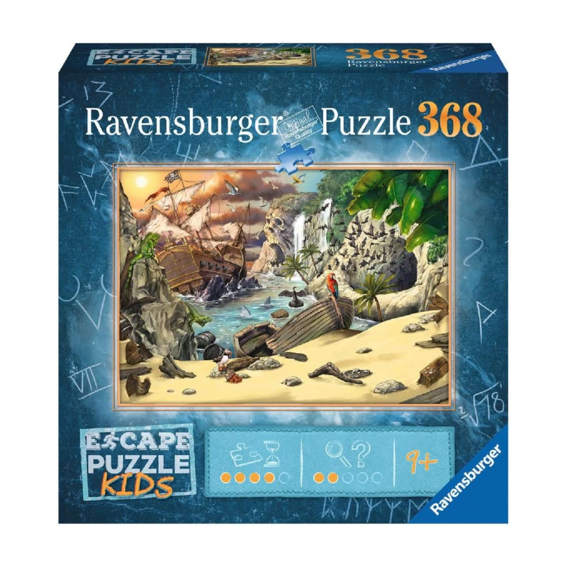 Ravensburger – 12956 | Escape Puzzle Kids: Pirate’s Peril 368 PC Puzzle