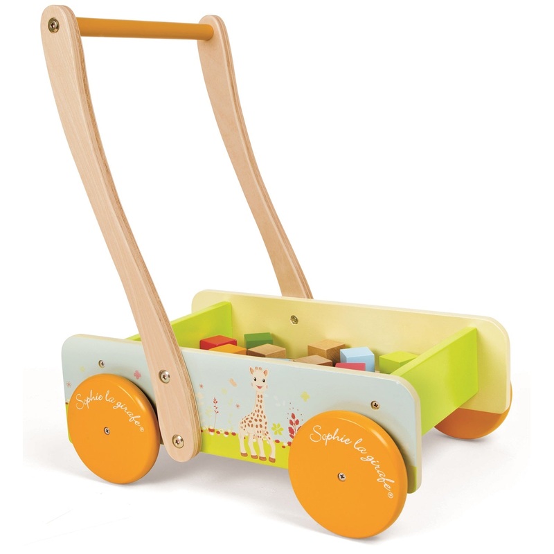 Sophie the Giraffe Walker with Blocks