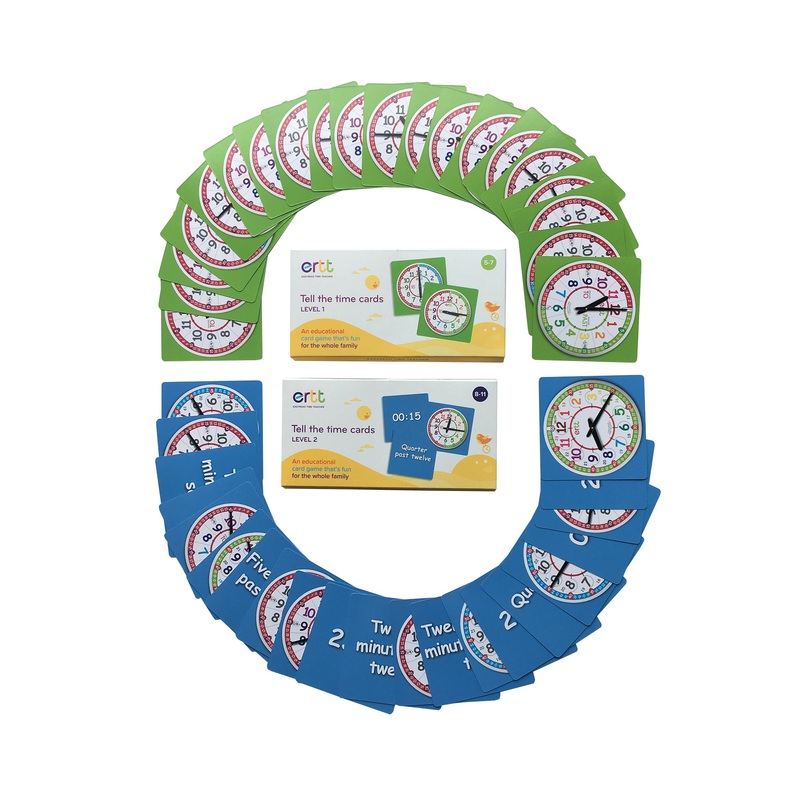 Tell the Time Card Games