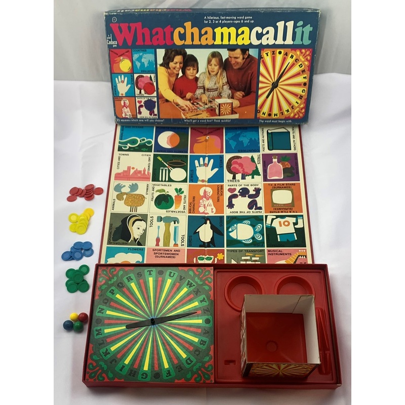 Whatchamacallit Game – 1974 – Cadaco – Good Condition