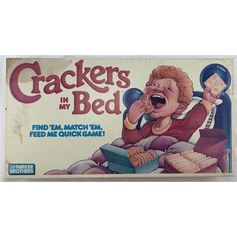 Crackers in My Bed Game – 1987 – Milton Bradley – Good Condition