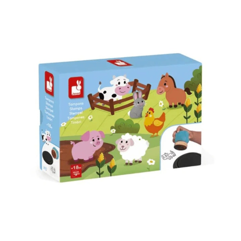 Janod – 377168 | Fabric Stamps – Farm