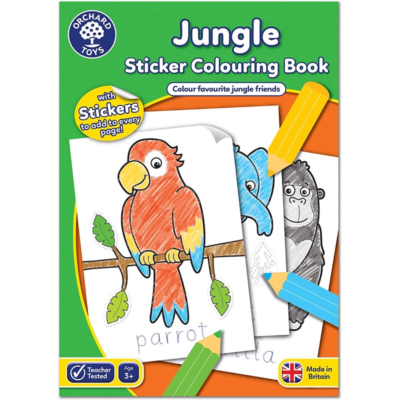 Orchard Jungle Colouring Book