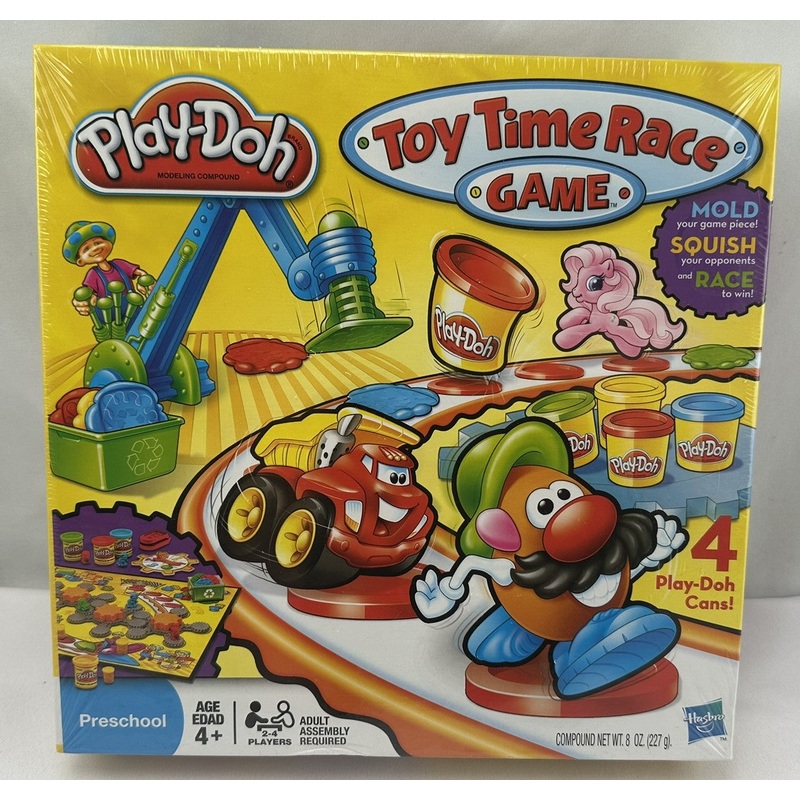 Play-Doh Toy Time Race Game – 2010 – Hasbro – New/Sealed