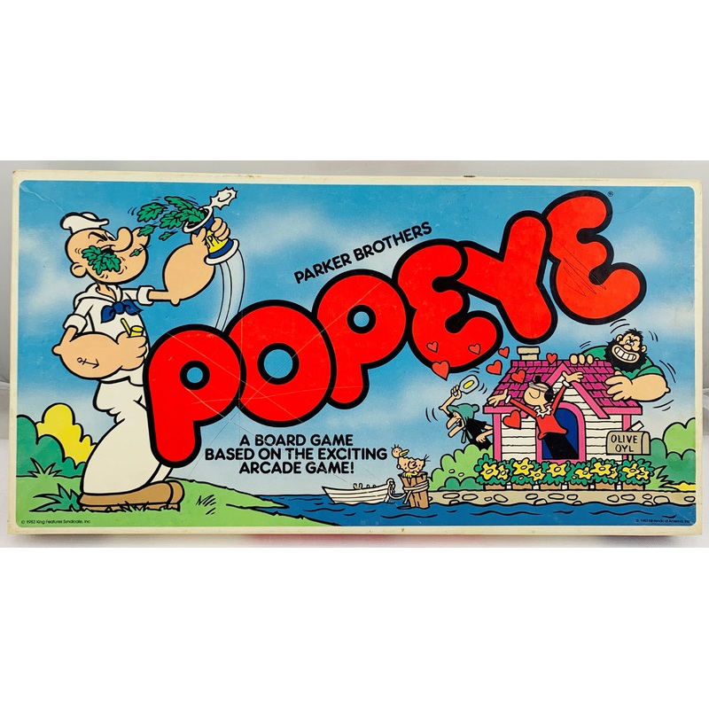 Popeye Game – 1983 – Parker Brothers – Good Condition