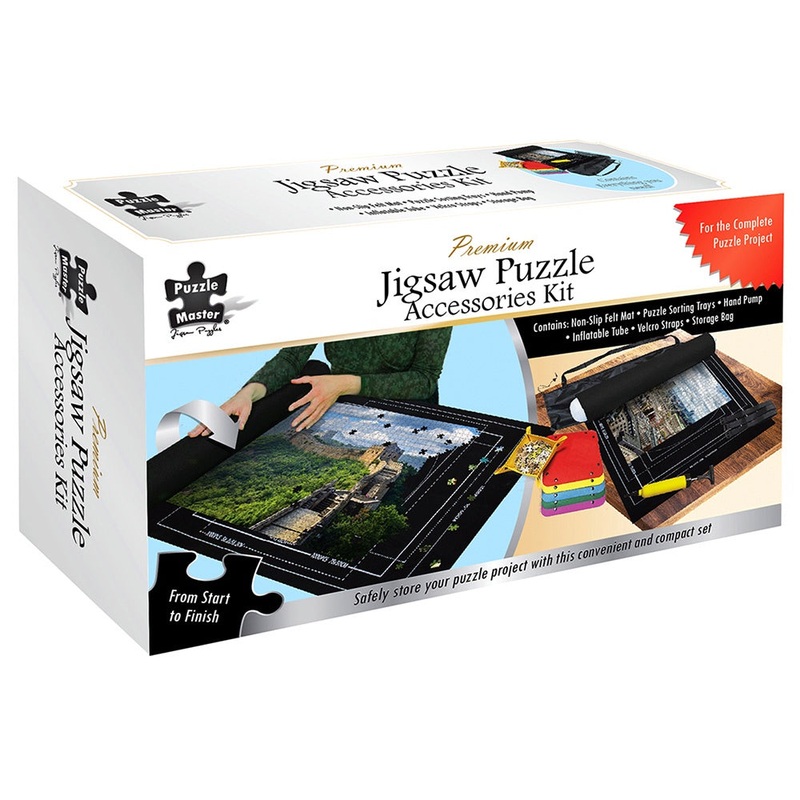 Puzzle Master – Jigsaw Puzzle Mat & Accessories Kit