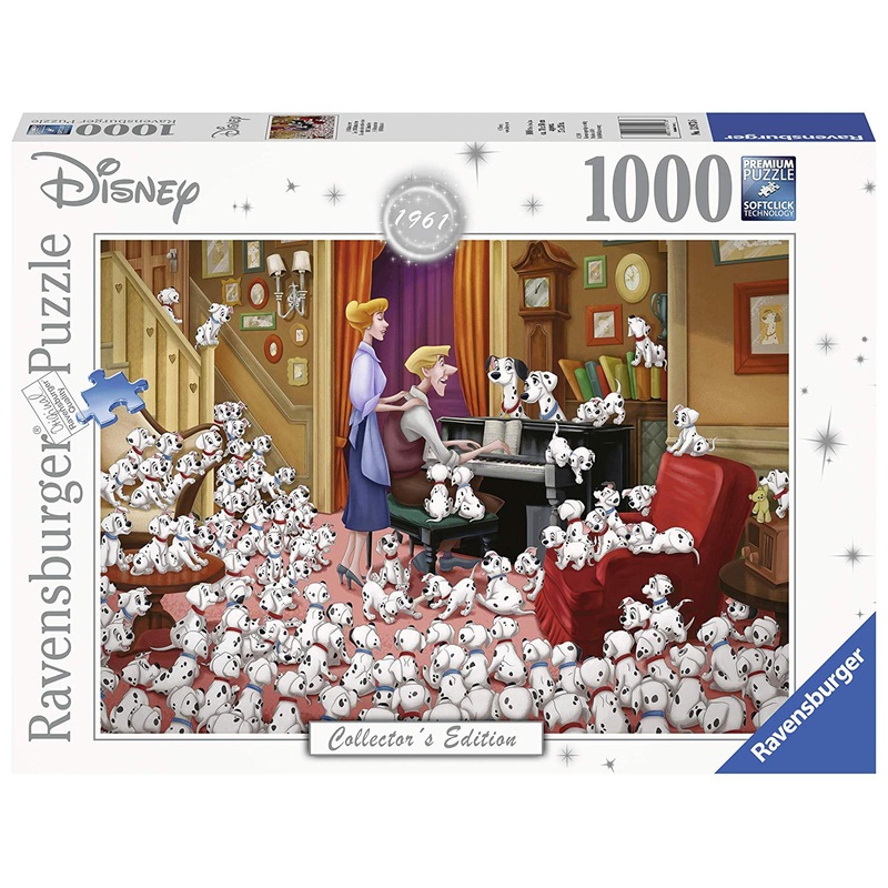 Ravensburger – 13973 | Disney’s 101 Dalmatians – 1000 PC Puzzle