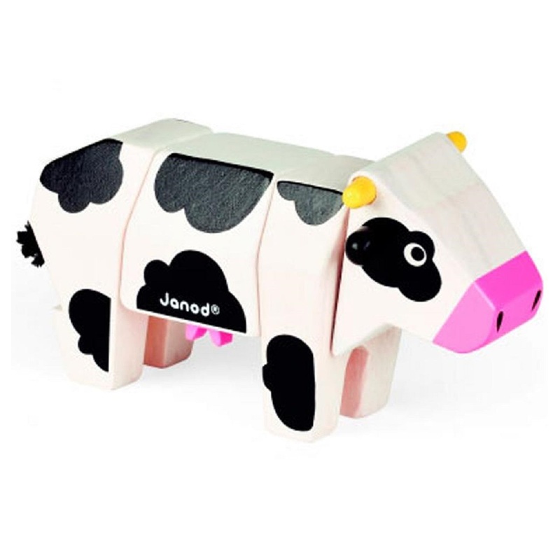 Wooden Cow Animal Kit