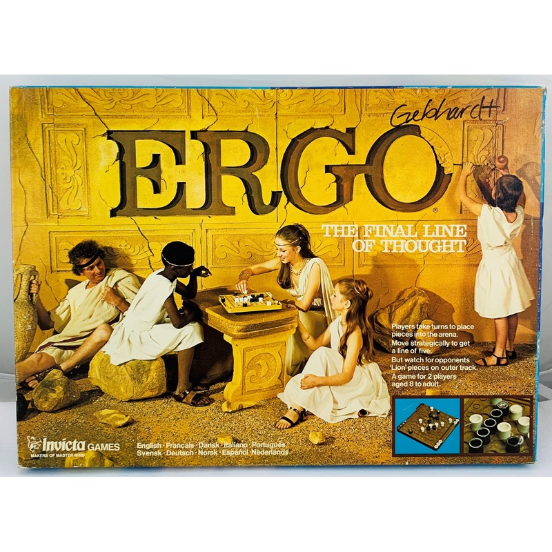 Ergo Game – 1977 – Invicta Games – Great Condition
