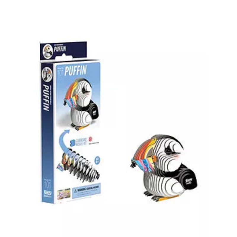 Eugy Puffin 3D Puzzle