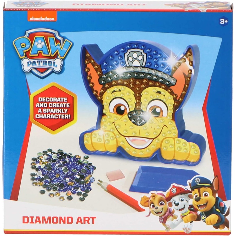 Paw Patrol Chase Decorate & Create Diamond Art