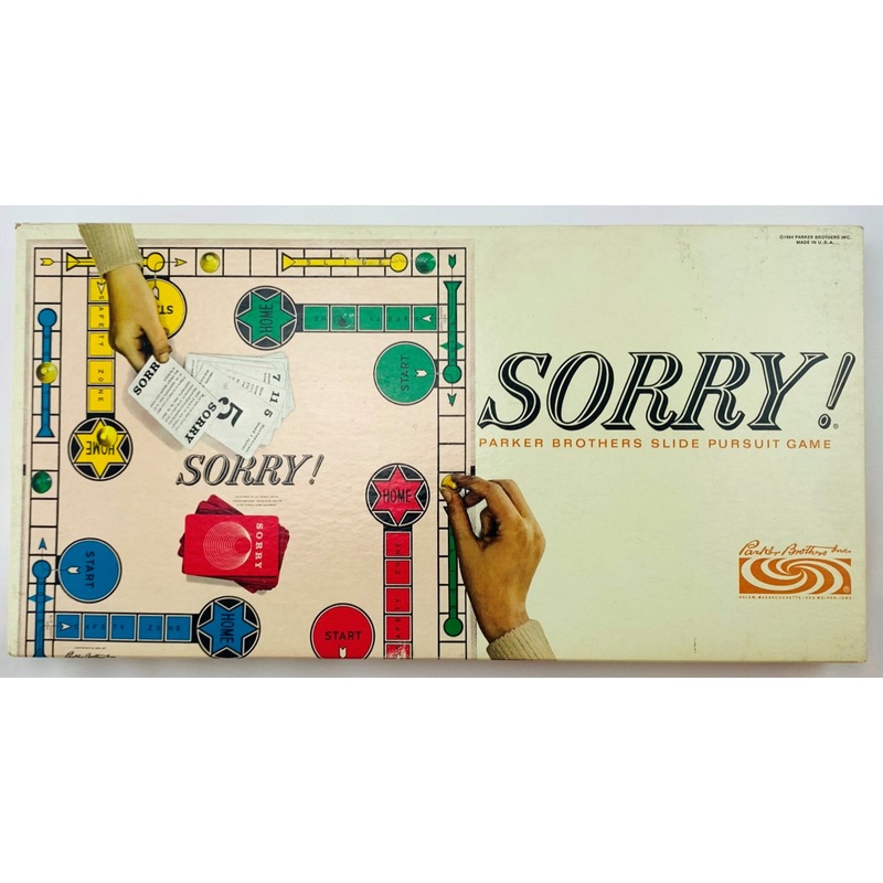 Sorry! Game – 1964 – Parker Brothers – New Old Stock