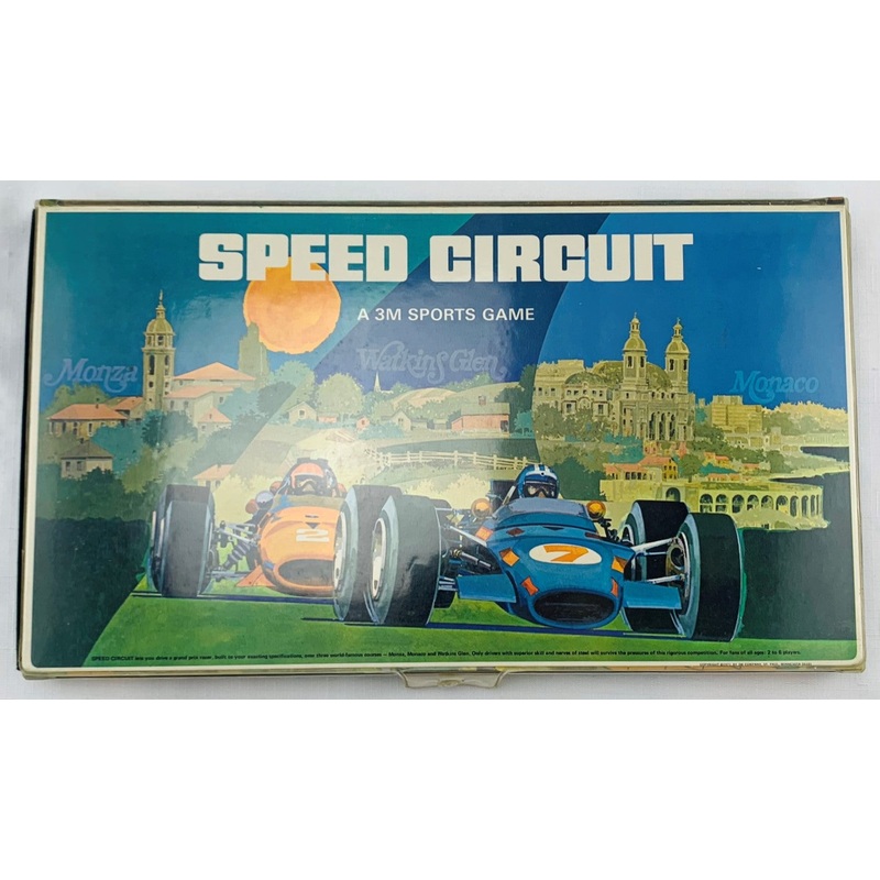 Speed Circuit Game – 1971  – 3M – Great Condition