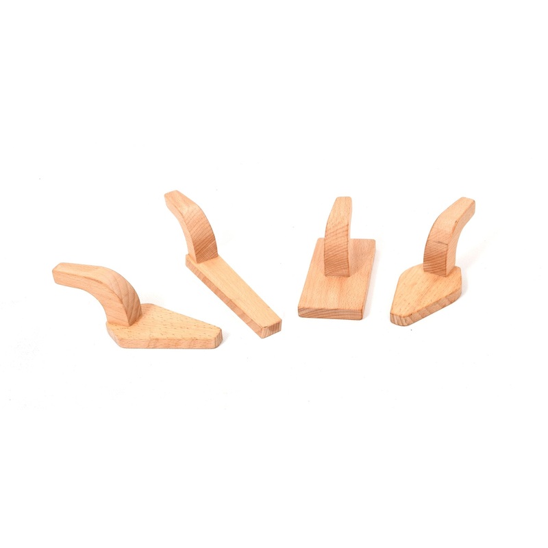 Wooden Building Tools – Set of 4
