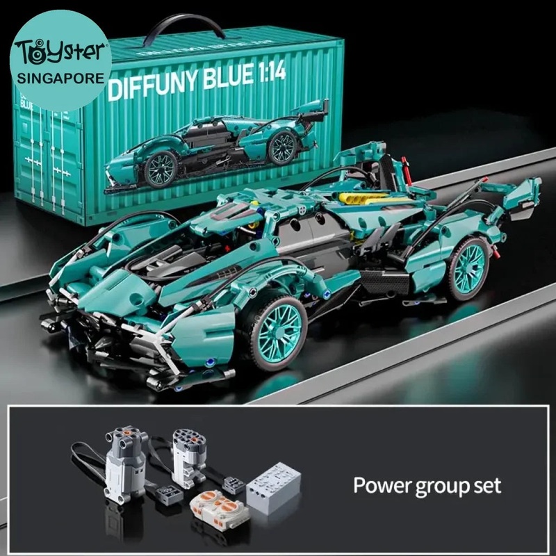 89111 Super Car Building Blocks Model Car Kits 900PCS