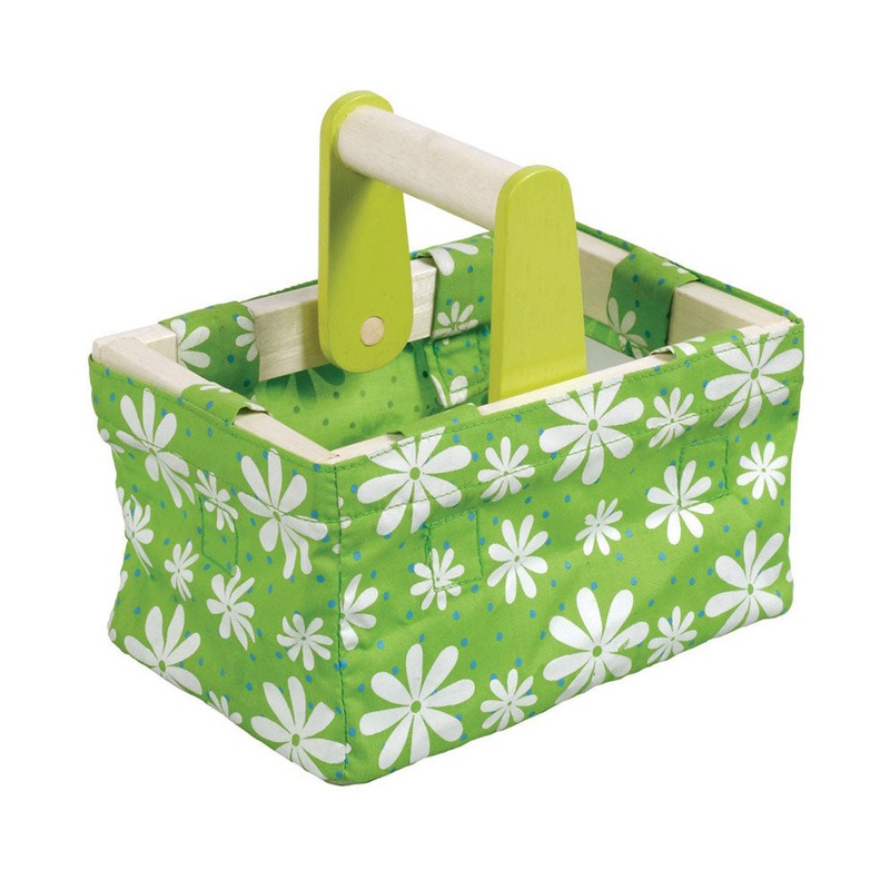 BigJigs Green Shopping Basket