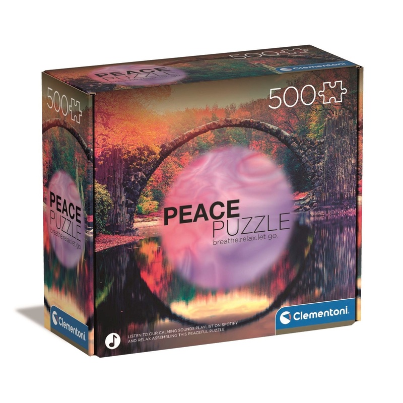Clementoni – Puzzle 500 piece Peace Puzzle Mindful Reflection